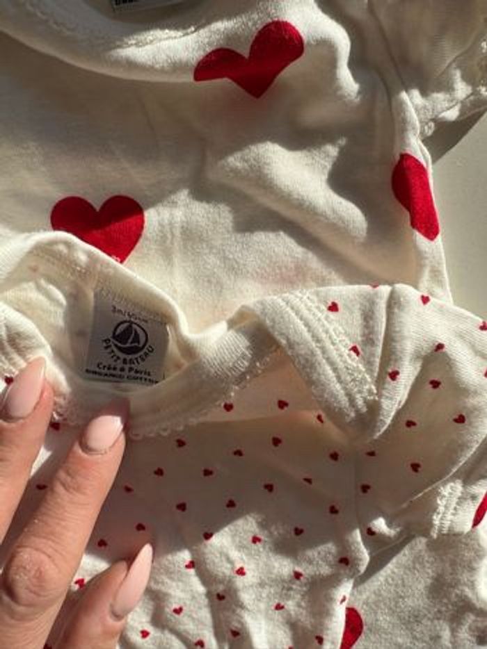 Lot 3 body 3 mois petit Bateau - photo numéro 7