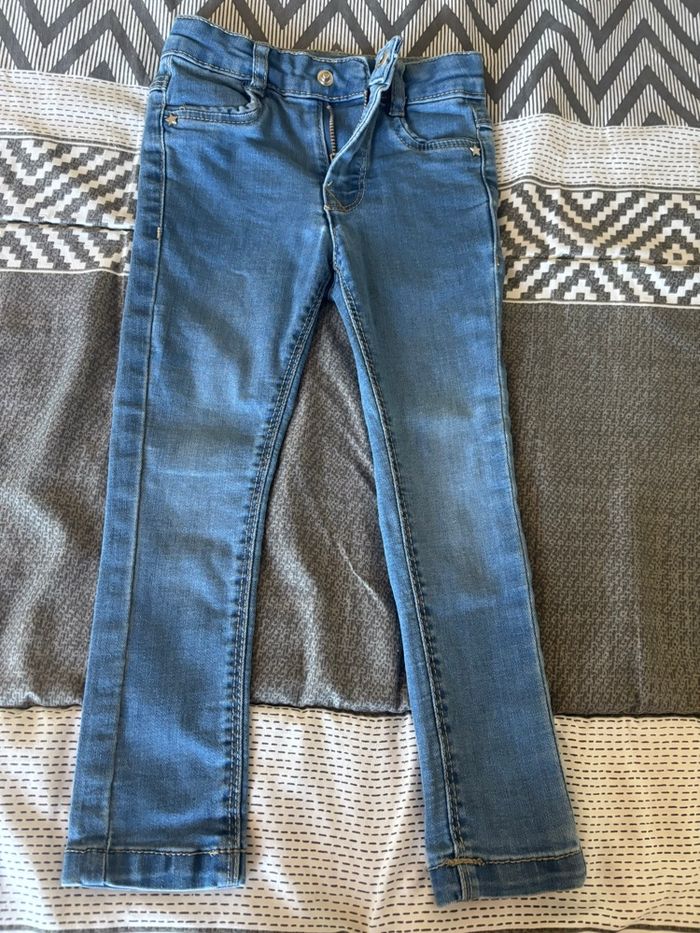 Jean slim coton fille 94cm verbaudet - photo numéro 4