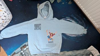 Sweat à  capuche one piece Zara 11 ans