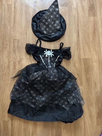 Déguisement sorcière fille 6/8 ans 