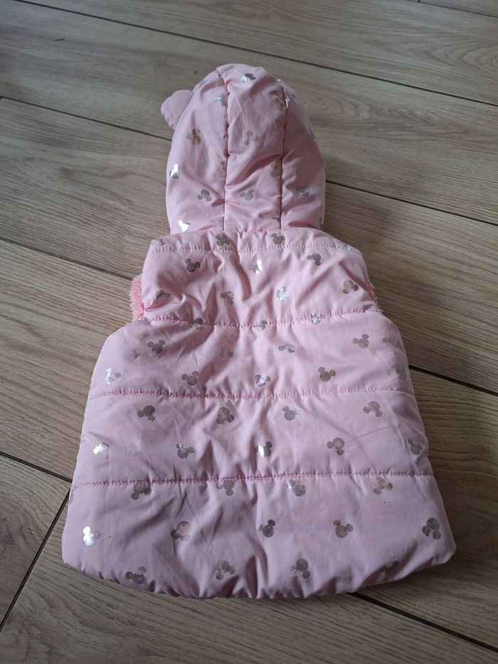 Doudoune sans manches 6 mois fille - photo numéro 3
