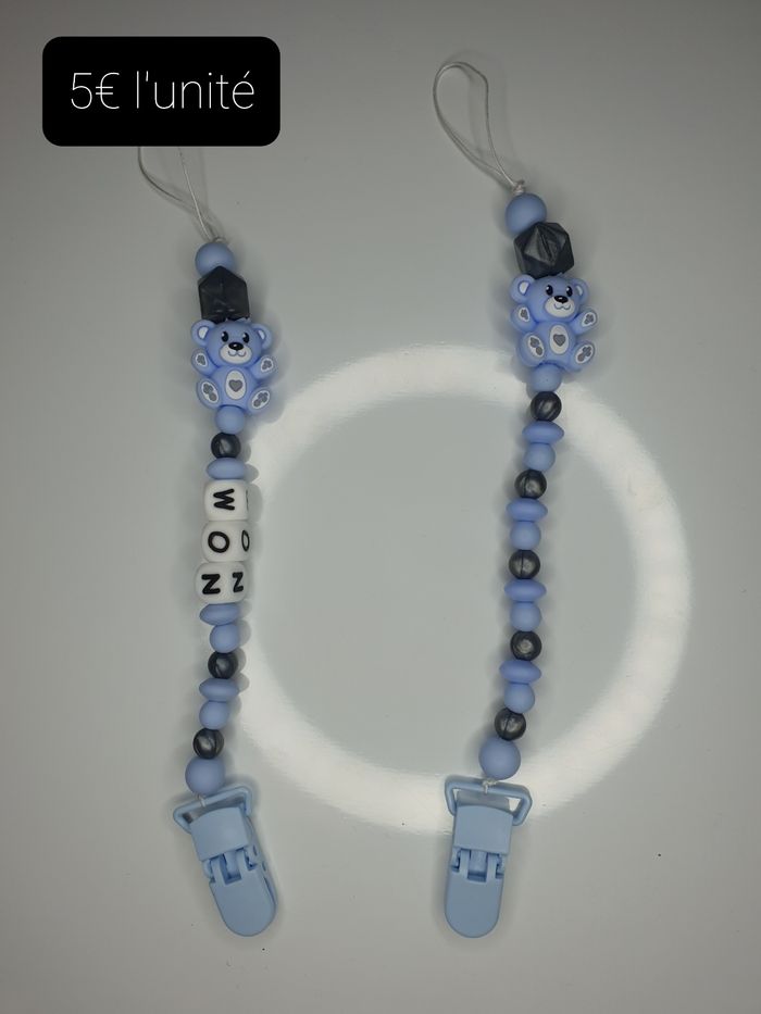 Attache tetine ourson