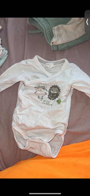 Body manches longues 1 mois