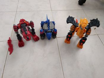 Dinosaures/dragons transformers