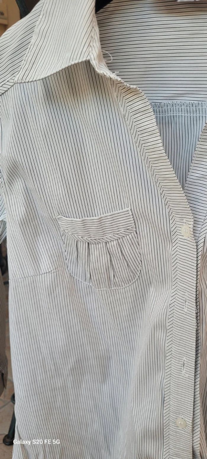 Chemise rayée femme T3 - photo numéro 2
