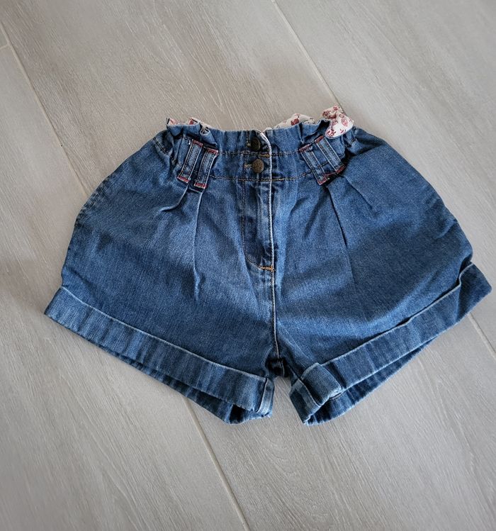 Short en jeans