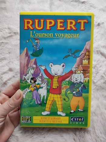 Vhs Rupert l'ourson voyageur