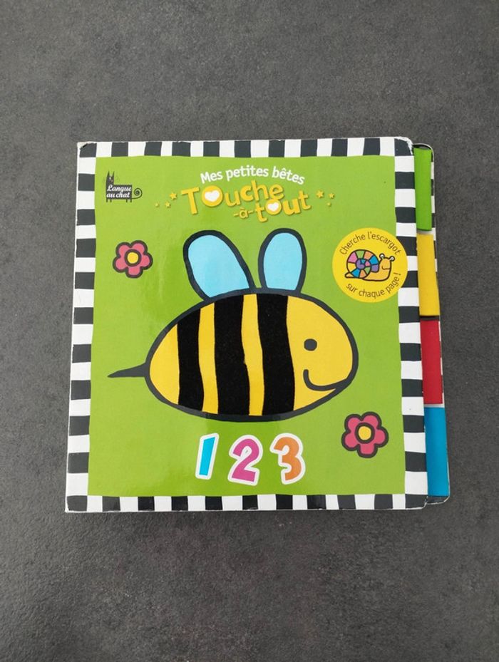 Livre à toucher mes petites bêtes