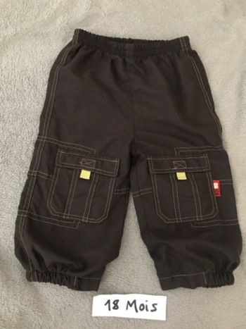 Pantalon marron 18 mois