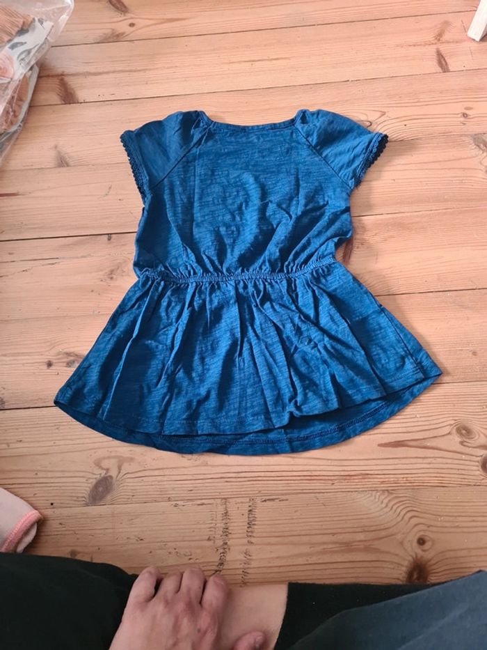 Robe bleu 12 mois - photo numéro 2