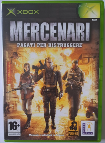 🎮 Mercenari Microsoft Xbox Original 1ère génération pal