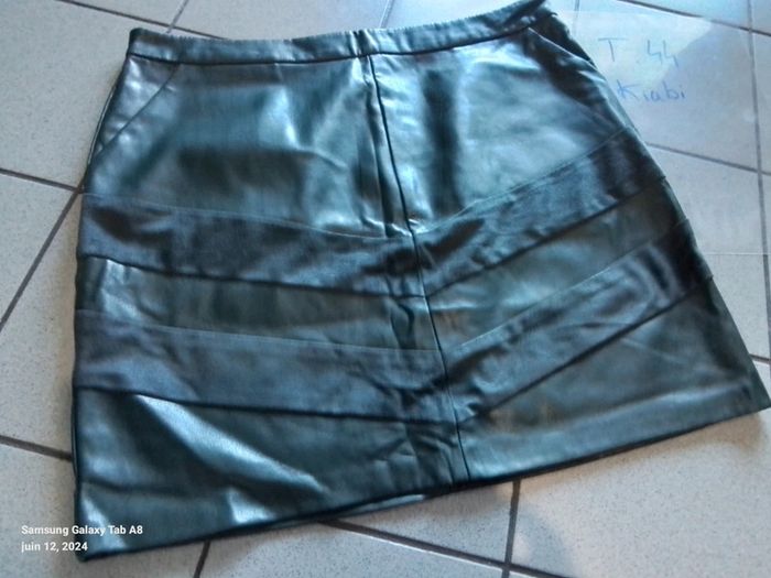 Jupe simili cuir