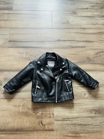 Perfecto blouson simili cuir 12/18 mois
