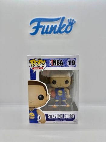 Funko Pop NBA Stephen Curry 19 Blue