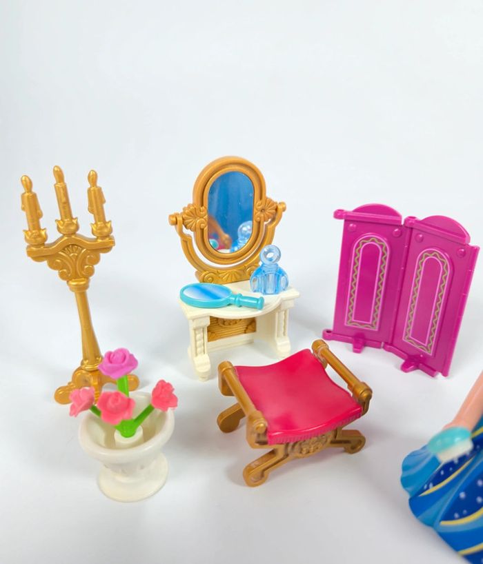 Playmobil Princesse Bleu et coiffeuse - photo numéro 3