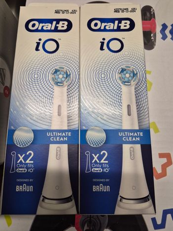 Brossette oral b io ×4 Neuve.