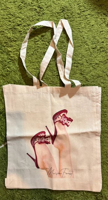 Tote bag tissu maison ernest