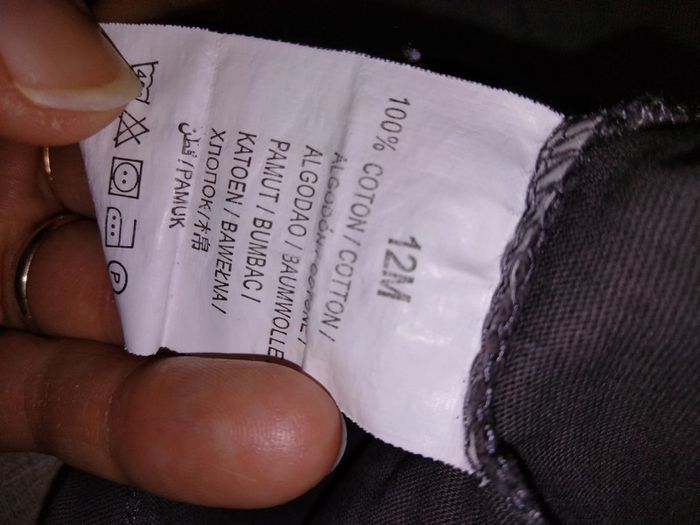 Maillot longue manche, kitchoun, taille 12 mois, neuf - photo numéro 2