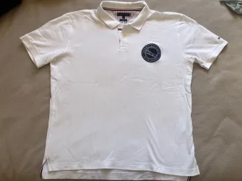 Polo blanc tommy Hilfiger xxl