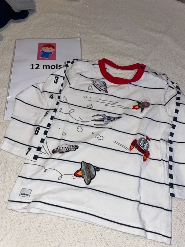 Tee shirt catimini 12 mois