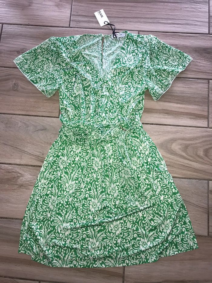 Robe courte verte Morgan 40