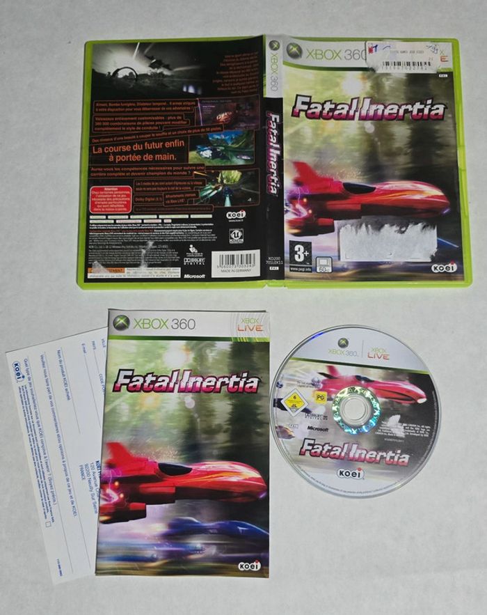 Jeu xbox 360 fatal inertia VF