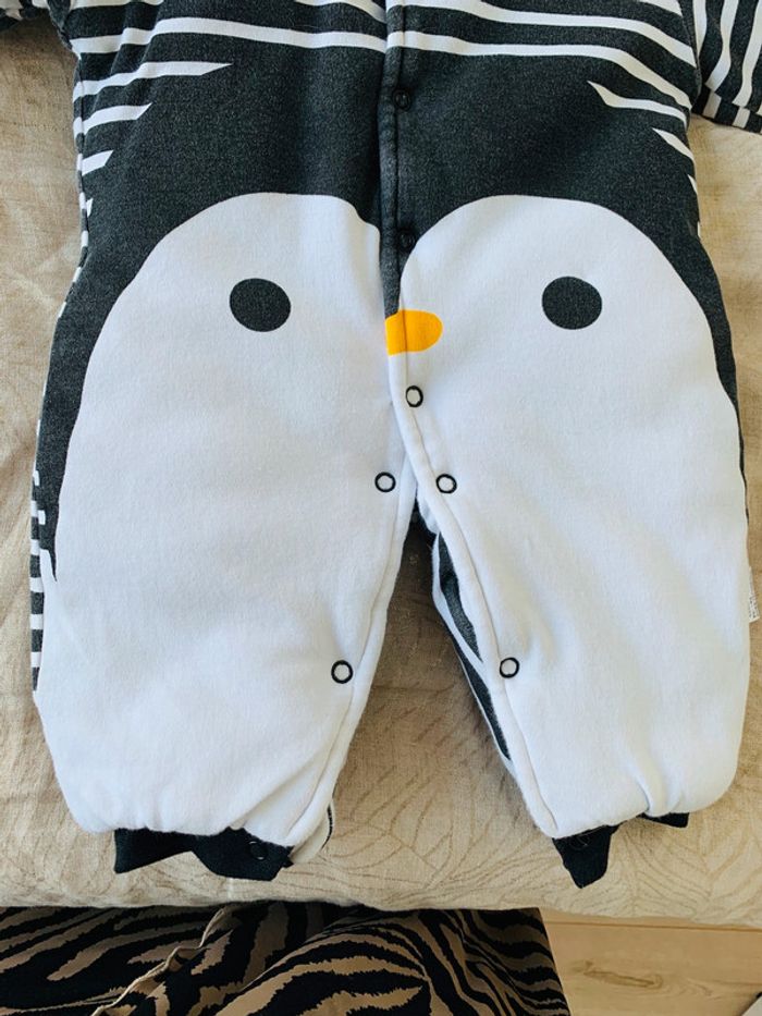 Combinaison pilote pingouin taille 3 mois - photo numéro 2