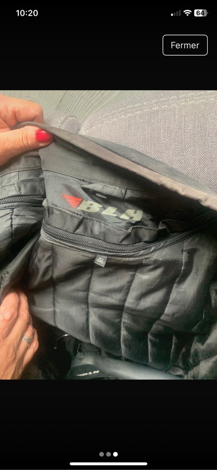 Veste de moto - photo numéro 3