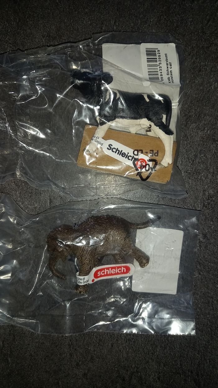 Scheich veau et elephanteau