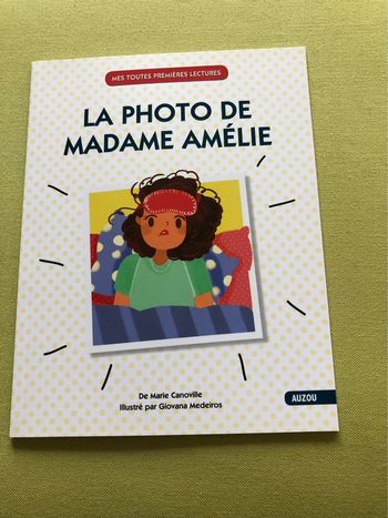Livre mes toutes premières lectures la photo de madame Amélie 5/6ans