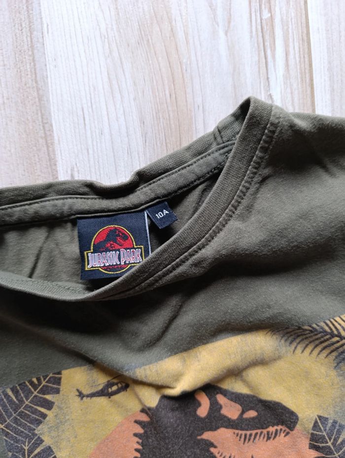 Tee shirt 10 ans Jurassic Park - photo numéro 3