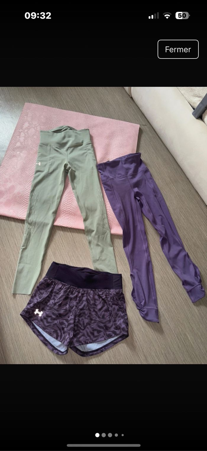 Lot leggins sport under amour xs