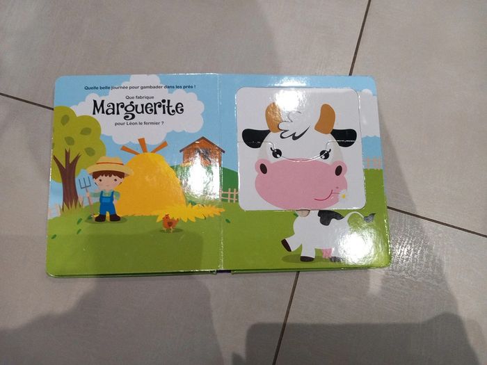 Livre mes premiers puzzles à la ferme - photo numéro 5