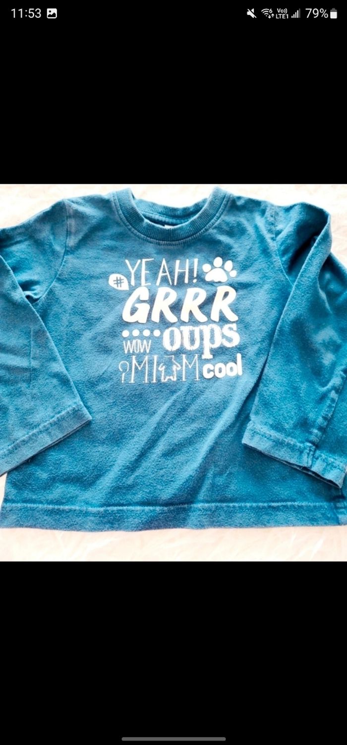 Tee-shirt garçon 💙