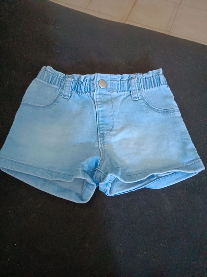 Short jean bleu Claire