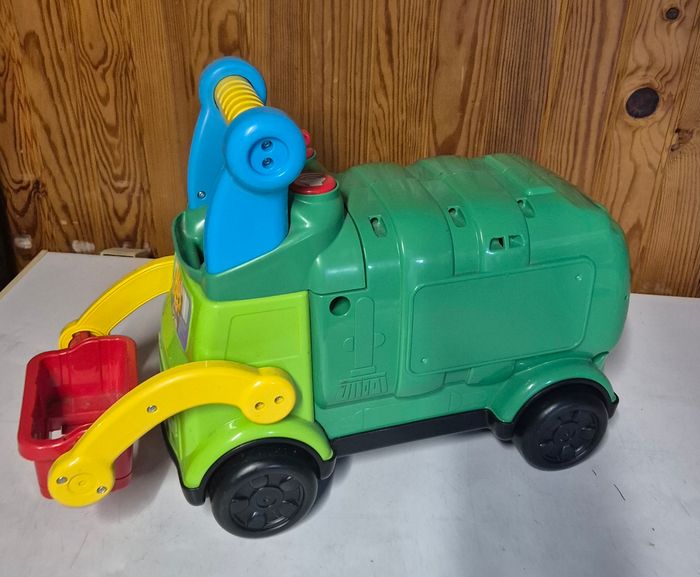 Porteur vtech Maxi camion poubelle recyclo'formes - photo numéro 6