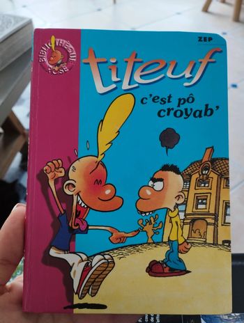 Bibliothèque rose Titeuf c'est pô croyab'