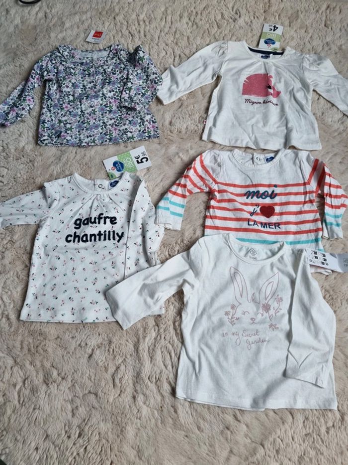 Lot t-shirt manche longue - photo numéro 4