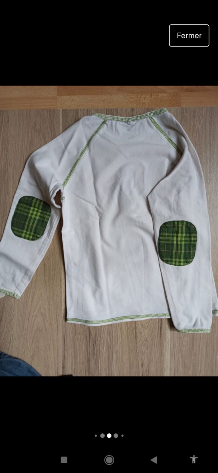 ensemble sergent major 5 ans t-shirt une robe en jean - photo numéro 3