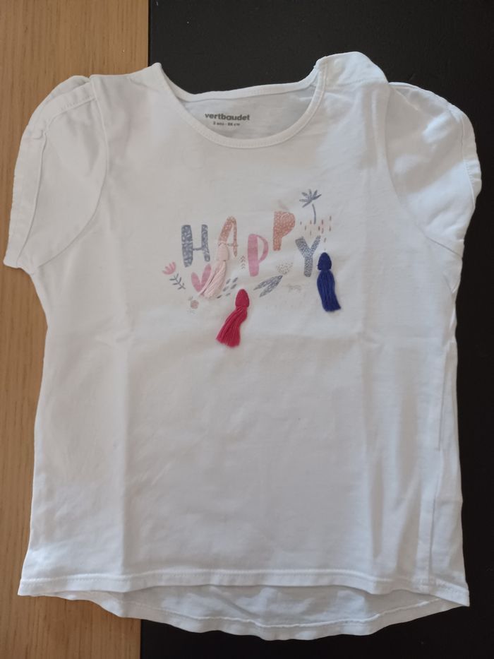 Tee-shirt MC Vertbaudet 2 ans