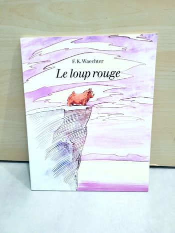 🌺 Livre (école des loisirs) : Le loup rouge