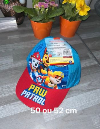 Casquette pat patrouille paw patrol 