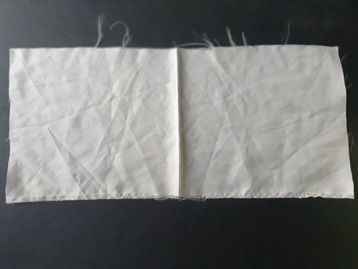 Tissu doublure crème 45 x20 cm - photo numéro 2