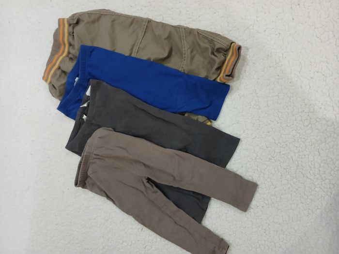 lot de 3 pantalons/leggings taille 18 mois