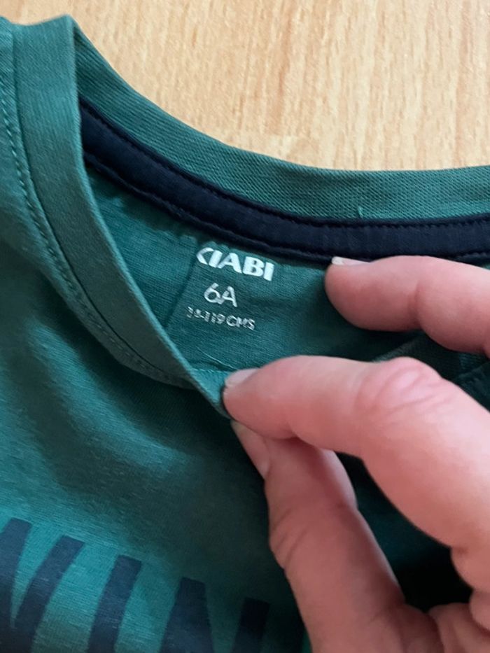 T-shirt garçon Ballon de foot T 6ans - photo numéro 2