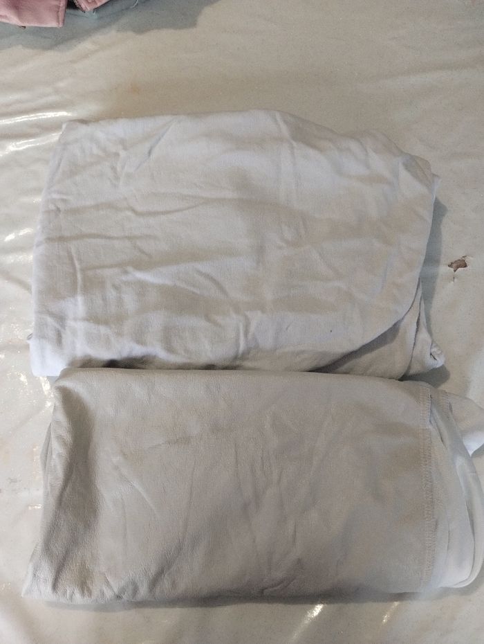 Lot drap housse et alèse
