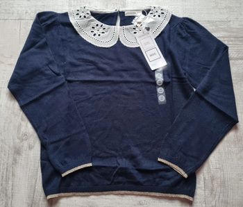 Pull à col claudine 10 ans