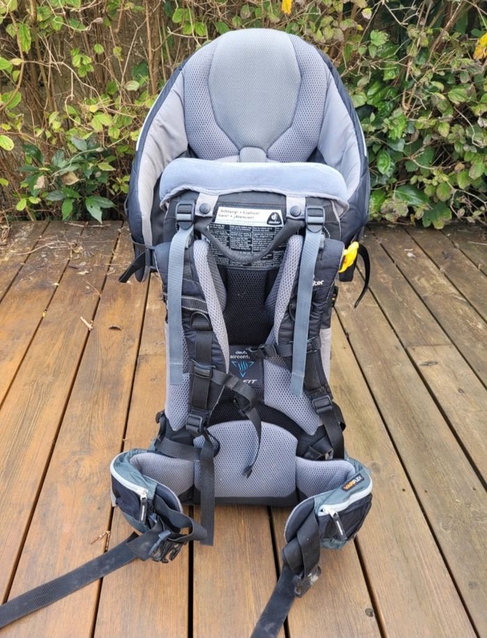 Porte-bébé deuter kid comfort 3 avec protection de pluie - photo numéro 6
