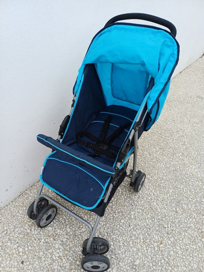 Poussette pliante pliable canne - photo numéro 8