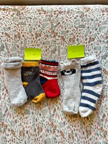 Lot de 5 paires de chaussettes bébé